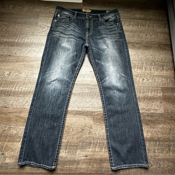 Big Star Other - Big Star Union Straight blue jeans men’s size 38L w38xL33